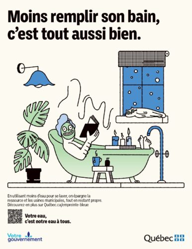 🛀 MOINS D’EAU DANS LE BAIN