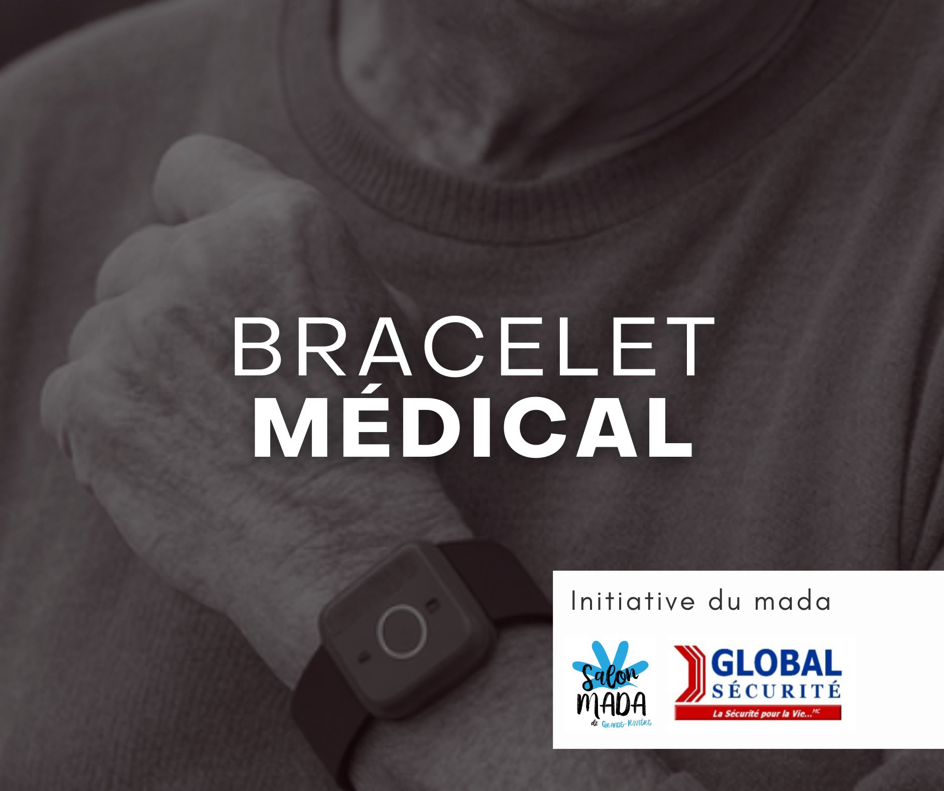 Un bracelet médical qui veille sur vous, sans bouton à presser