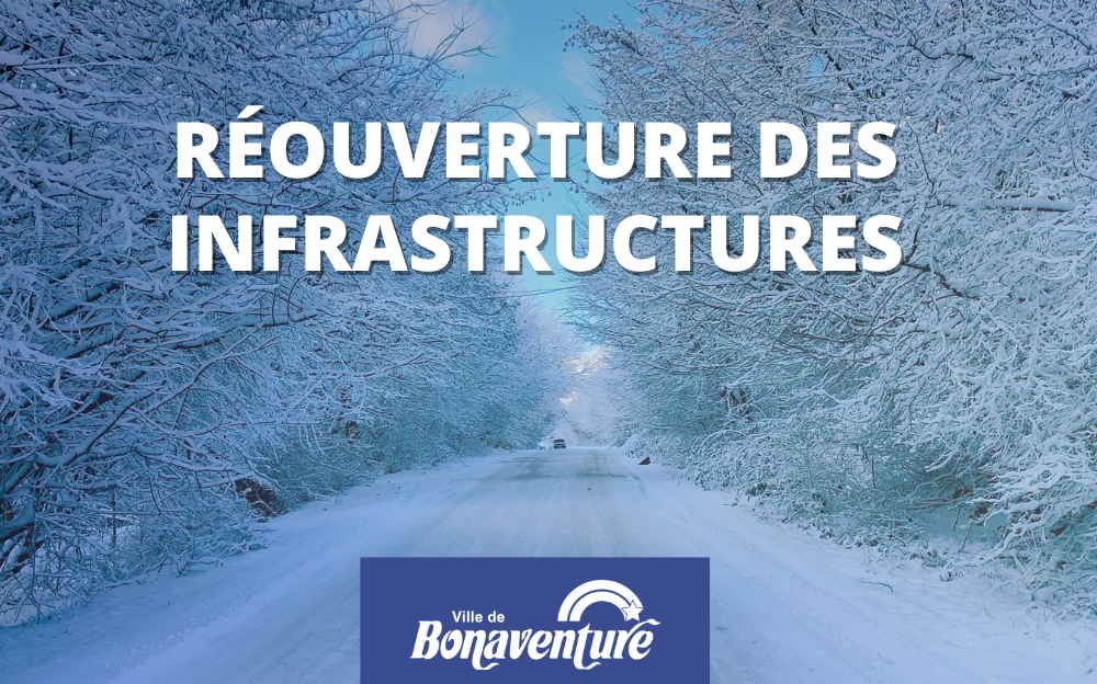 RÉOUVERTURE DES INFRASTRUCTURES