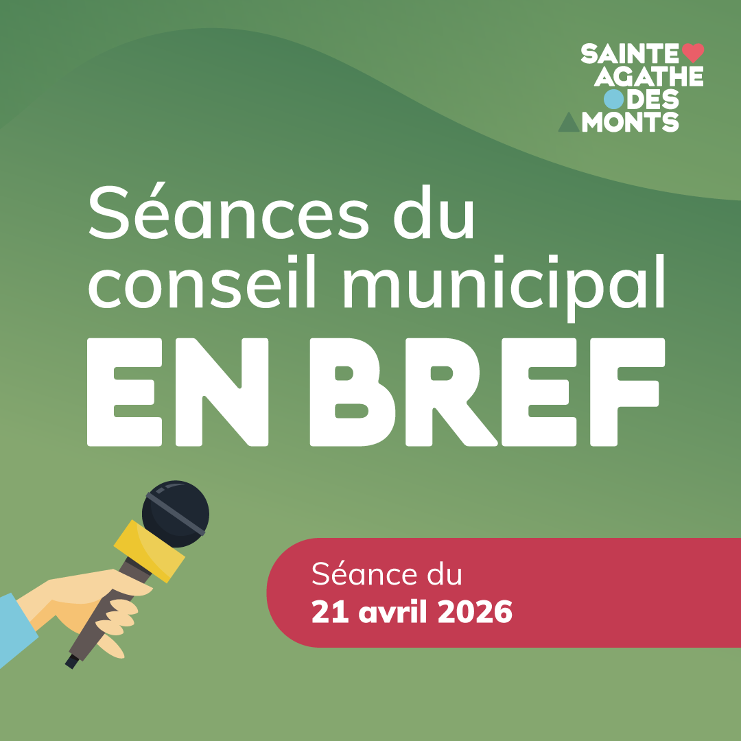 La séance du conseil en bref – 21 avril 2026