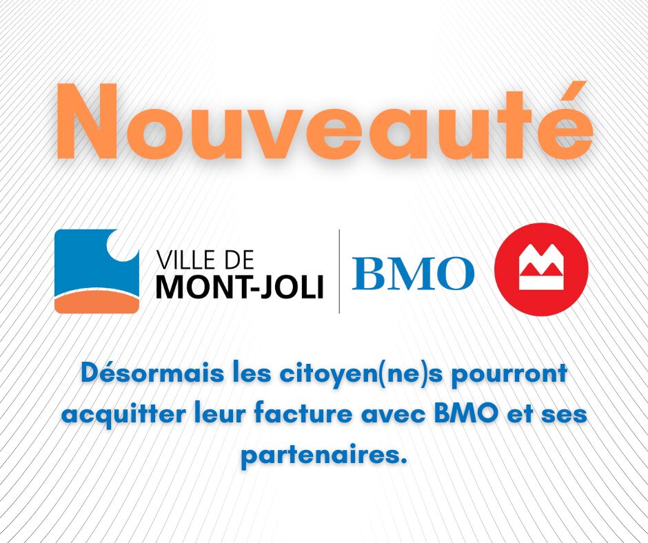 NOUVEAUTÉ | Paiement des factures avec BMO et ses partenaires